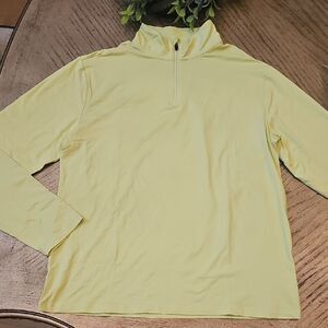 Lime Quarter-Zip Pullover boys XL NWOT